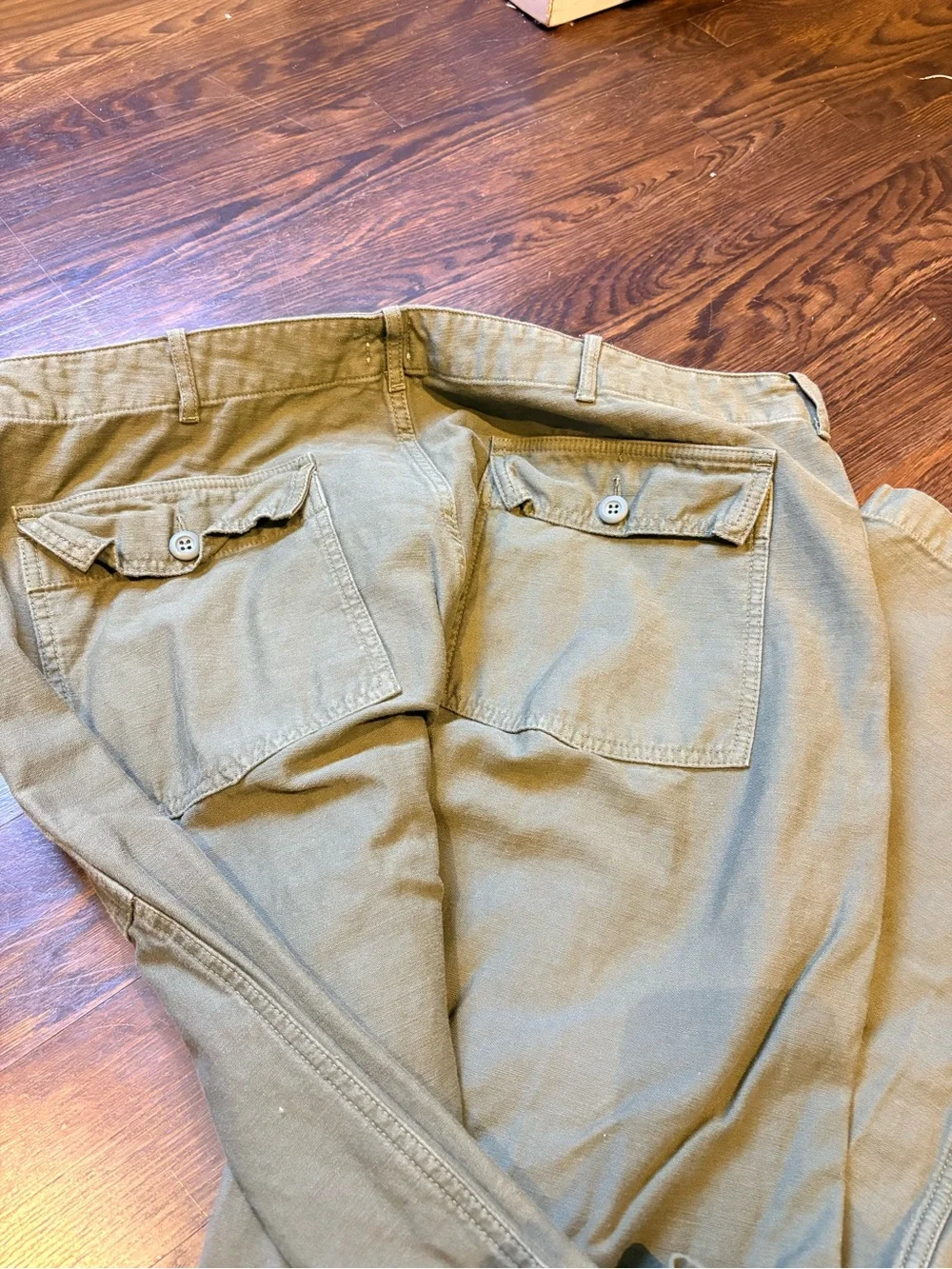 Tellason Olive Green size 38 Fatigue Pants